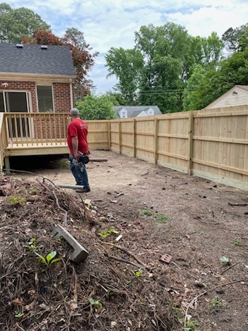 Fence installation Portsmouth VA — privacy fence contractor by Trinity Contracting Hampton Roads