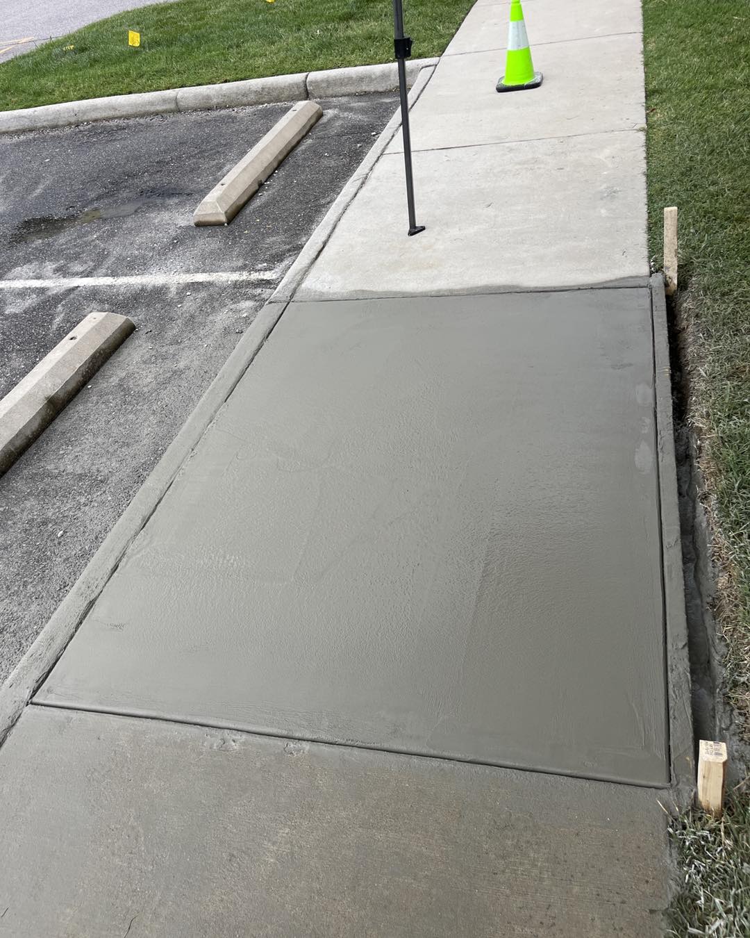 Concrete sidewalk installation Portsmouth VA — sidewalk contractor Trinity Contracting Hampton Roads